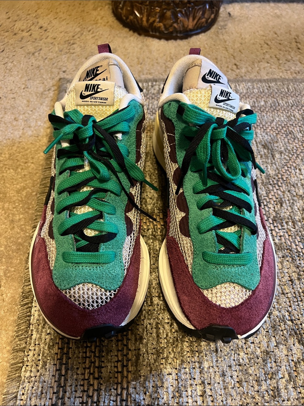 Nike x Sacai Vaporwaffle Villain Red Sz 7.5M/9W